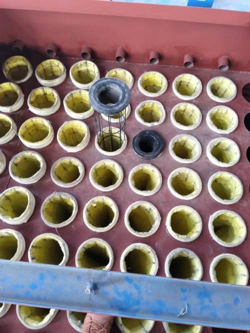 除塵布袋、骨架組裝